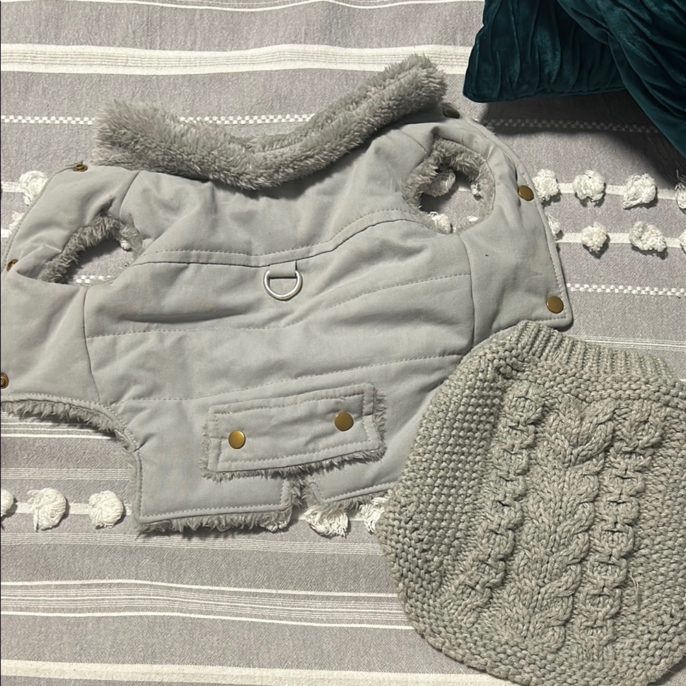 Dog coat and sweater
